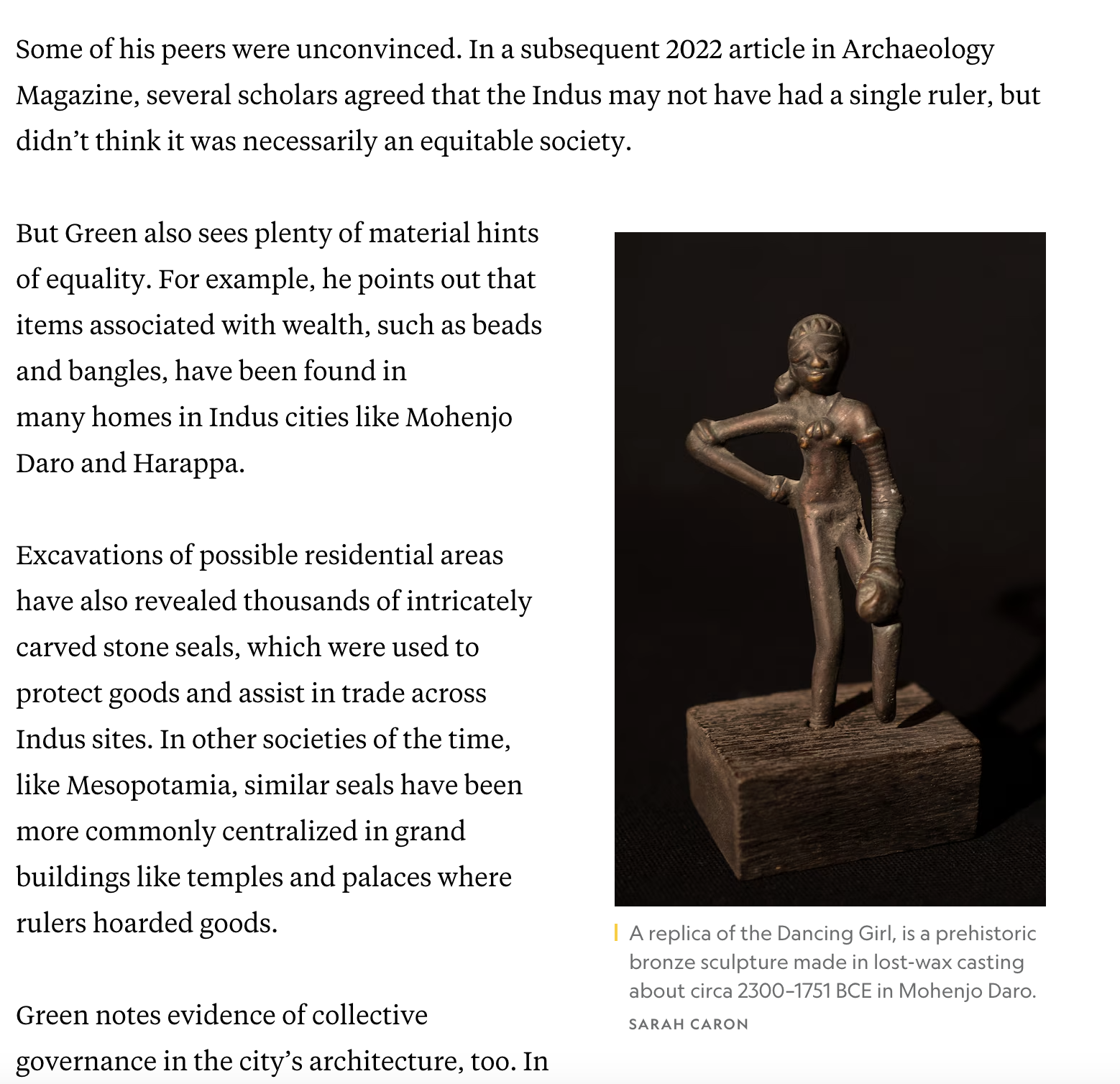 Did this ancient society thrive without elites? image 4