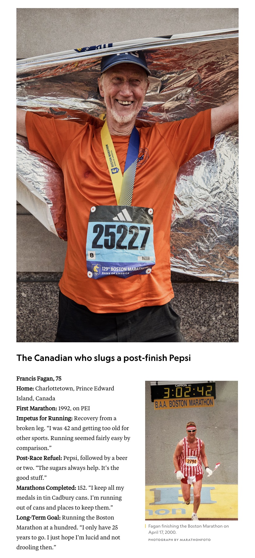 Who decides to run a marathon in their 70s? These legends image 2